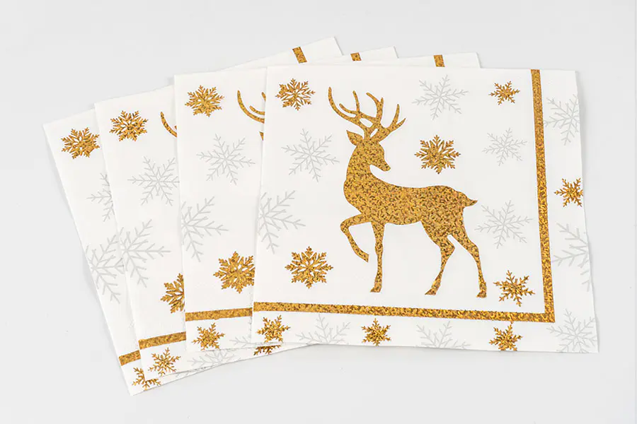 Napkin Kertas Krismas Napkin Kertas Krismas